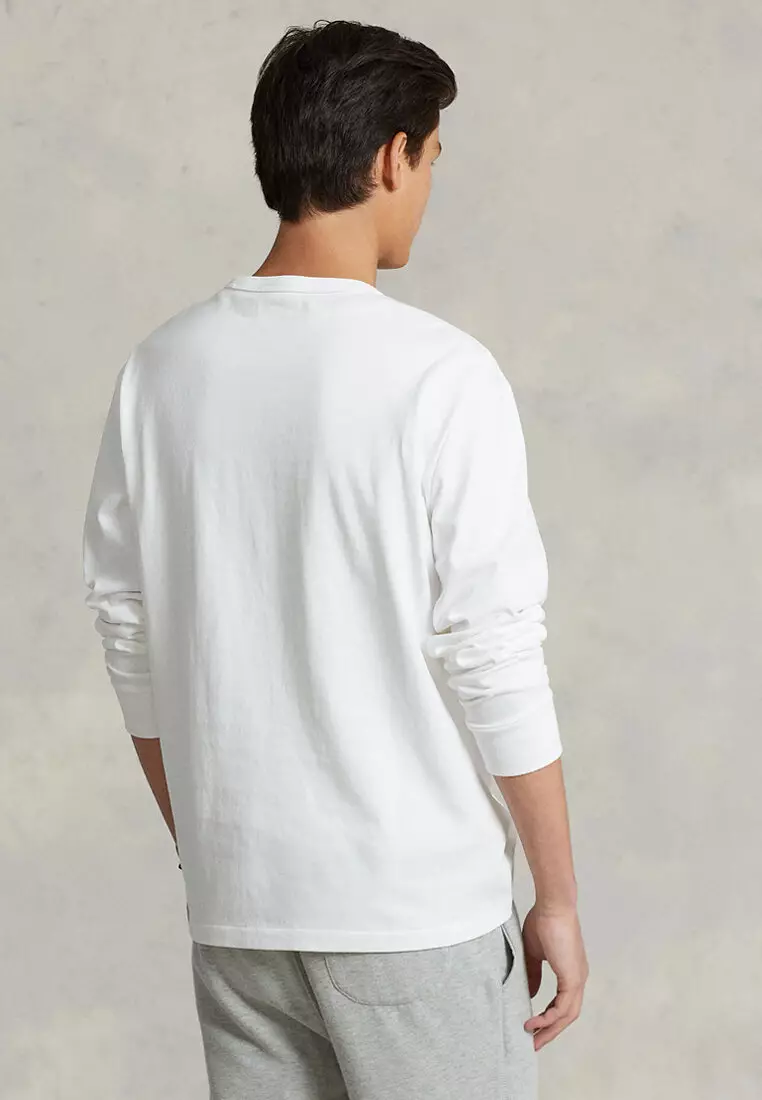 Classic Fit Heavyweight Jersey Long Sleeve T-Shirt