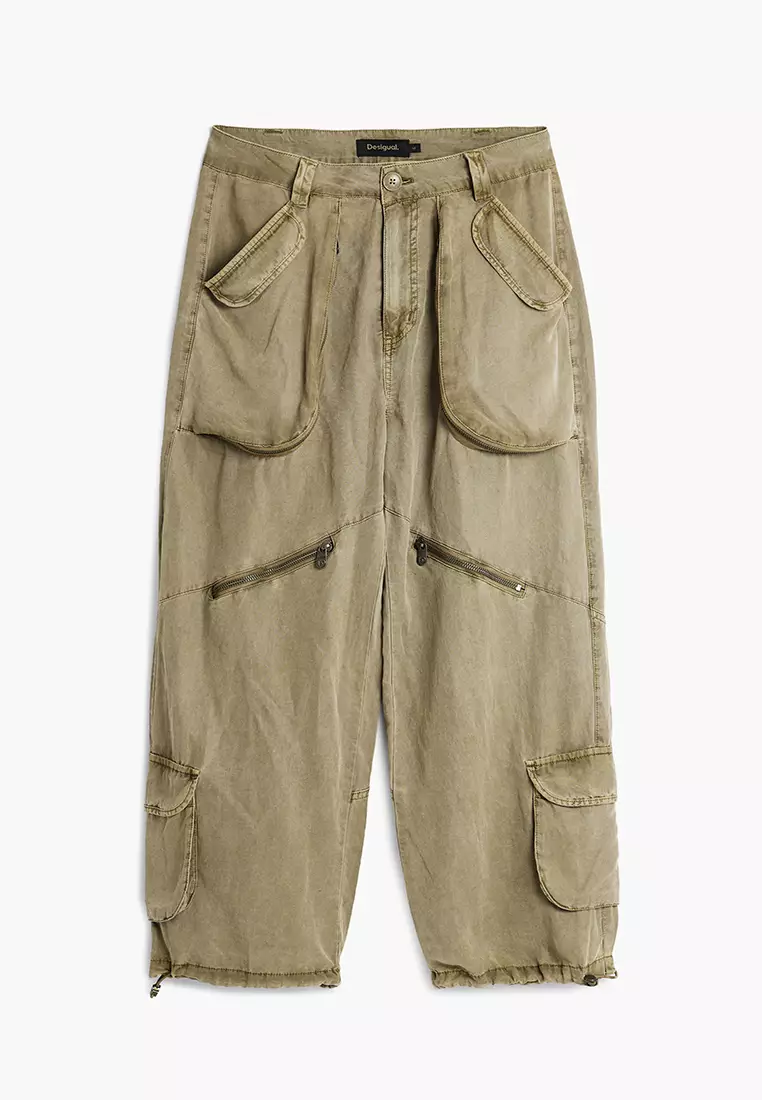 GRADIENT CAPRI PANTS