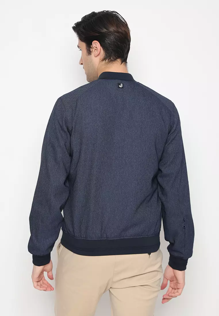 Jobb Goldfinch Jacket Pria Slim Fit Navy