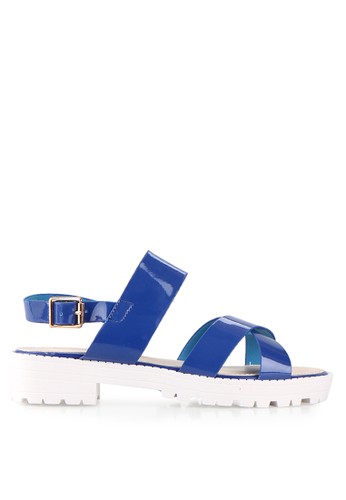 Amberly Blue Sandals