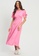 Calli pink Tashi Midi Dress D5823AA0399D74GS_5