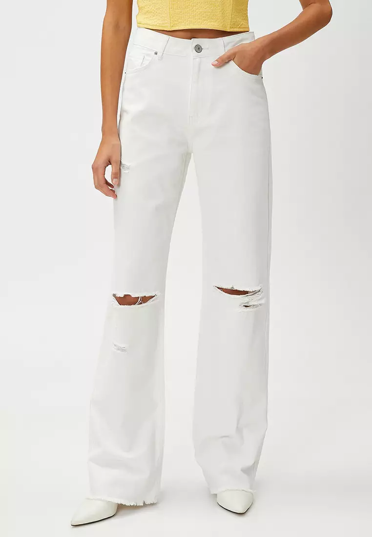 Ripped High Waisted Nora Jeans