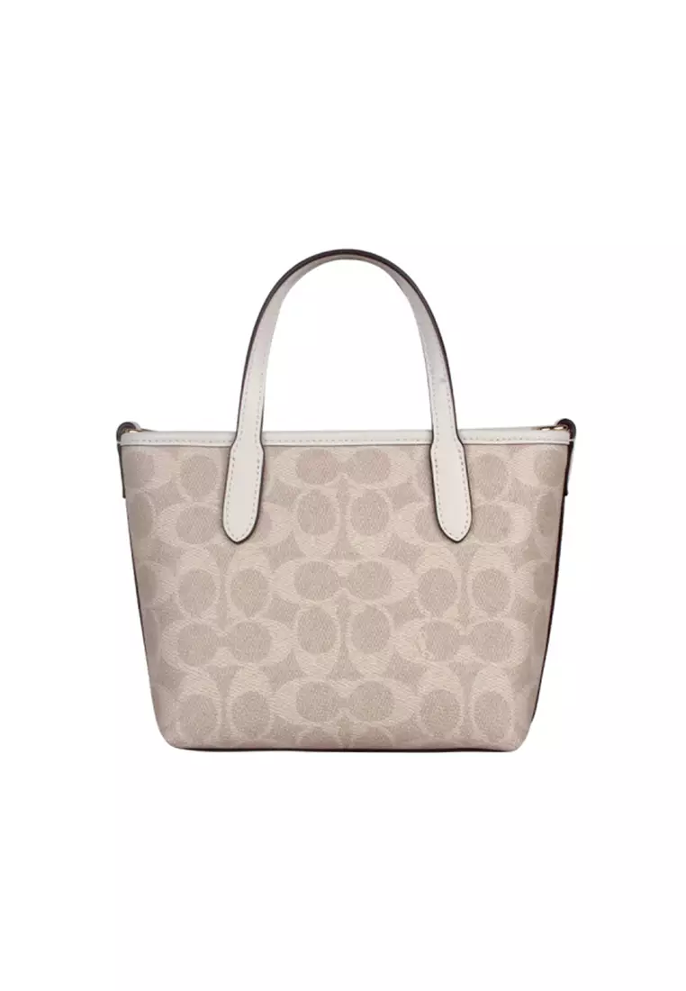 City Mini Tote Bag In Signature Canvas CW032