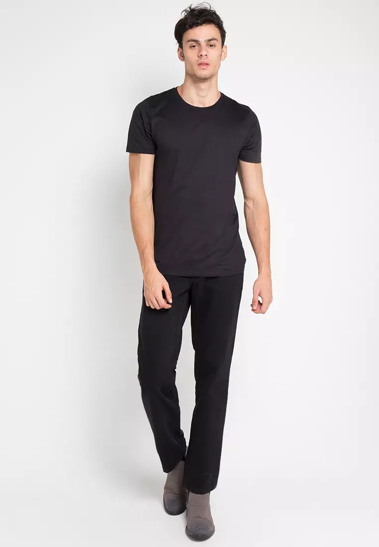 Celana Panjang Cotton Twill Roll Up