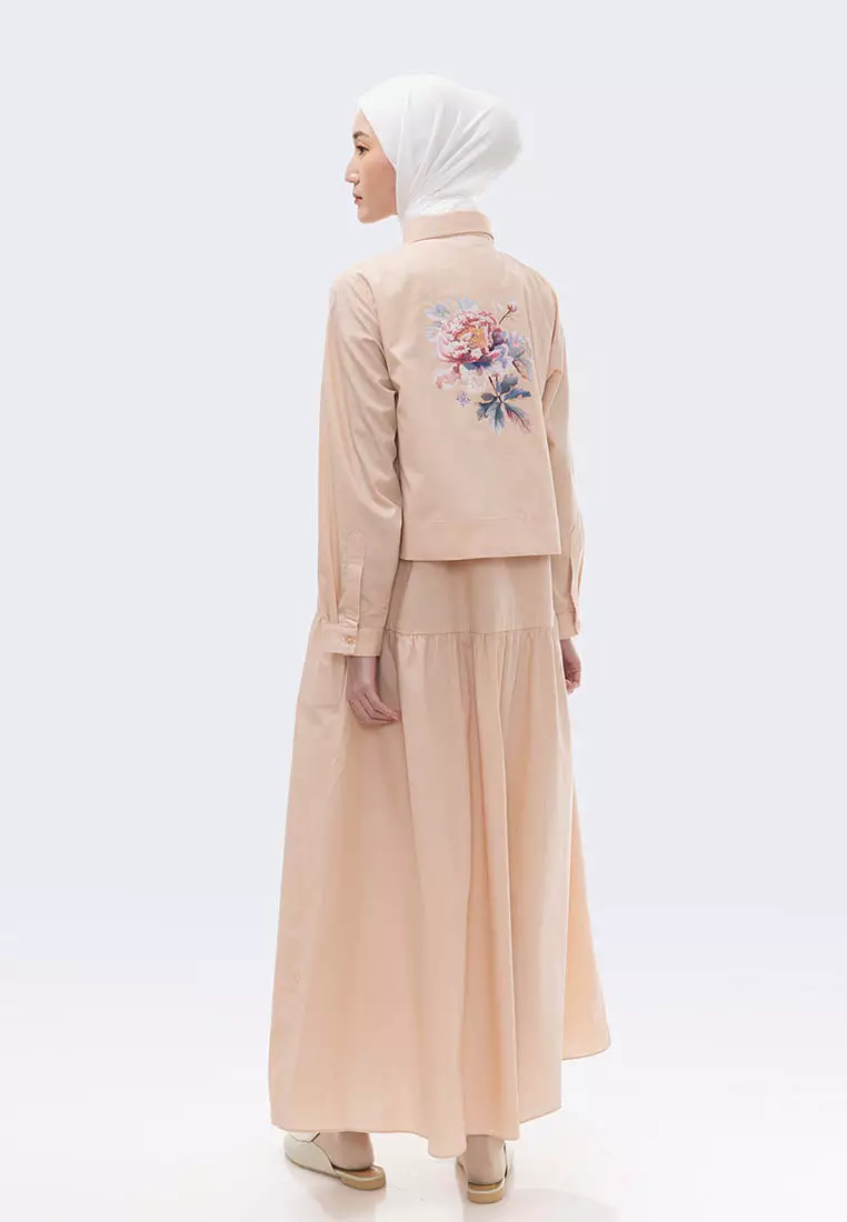 Ria Miranda Dusty Pink Zaan Dress