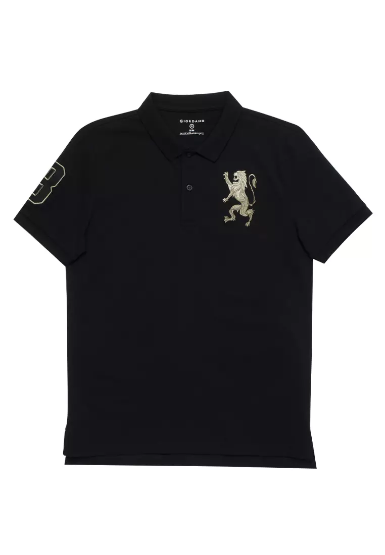 Giordano black polo shirt 2025