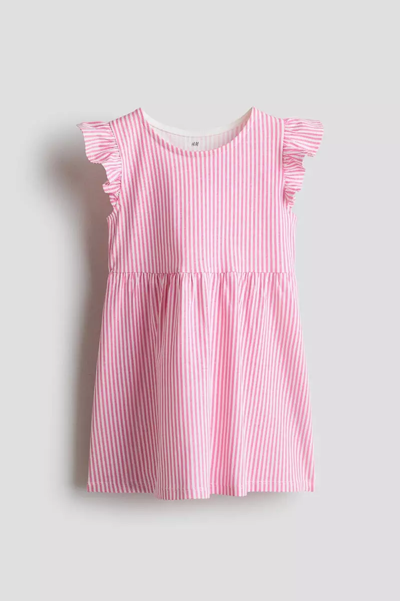 Printed cotton dress