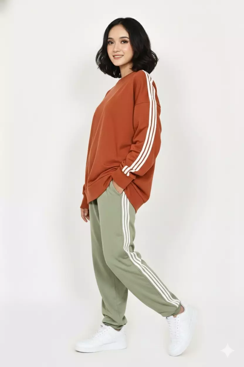 Setelan Training Olahraga Wanita ONE SET KINARA