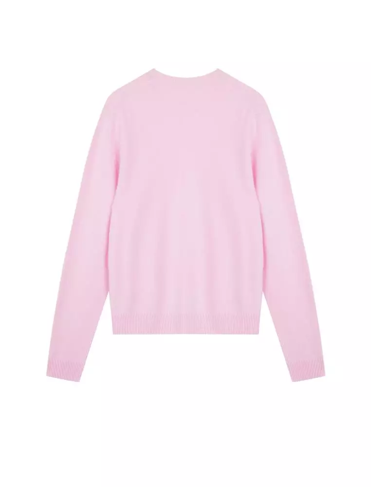 Long Sleeve Pullover Cashmere Sweater