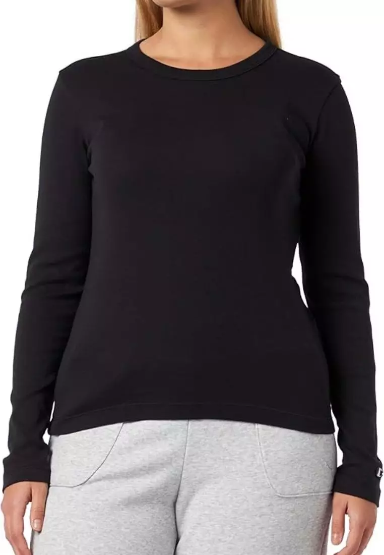 Women's Long-Sleeved Crewneck T-Shirt