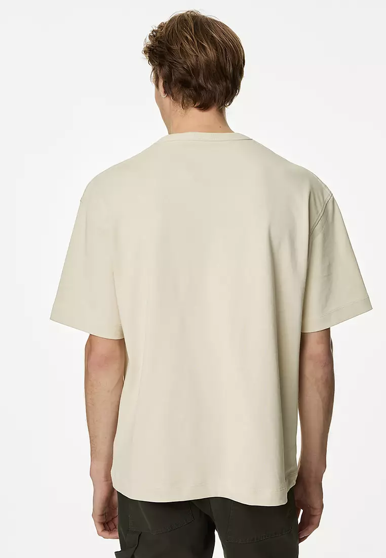 Pure Cotton Oversized T Shirt