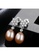 Rouse silver S925 Snowflake Geometric Stud Earrings C25ECAC6B14A72GS_3