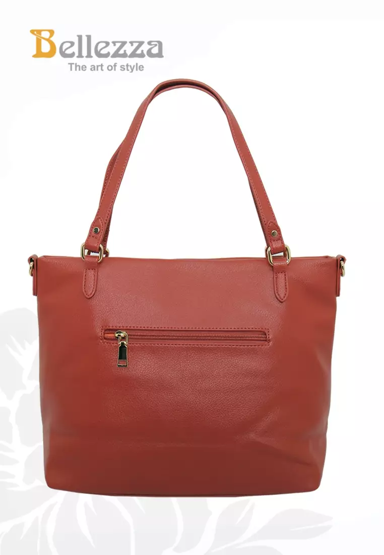 Bellezza Handbag CZ249 Brick Red