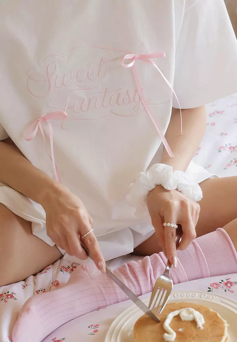 Ribbon Oversized Tee