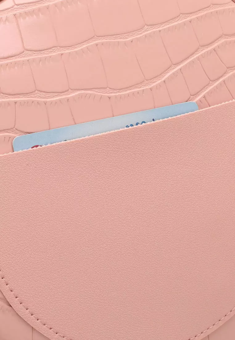 Women's Sling Bag / Crossbody Bag - Pink