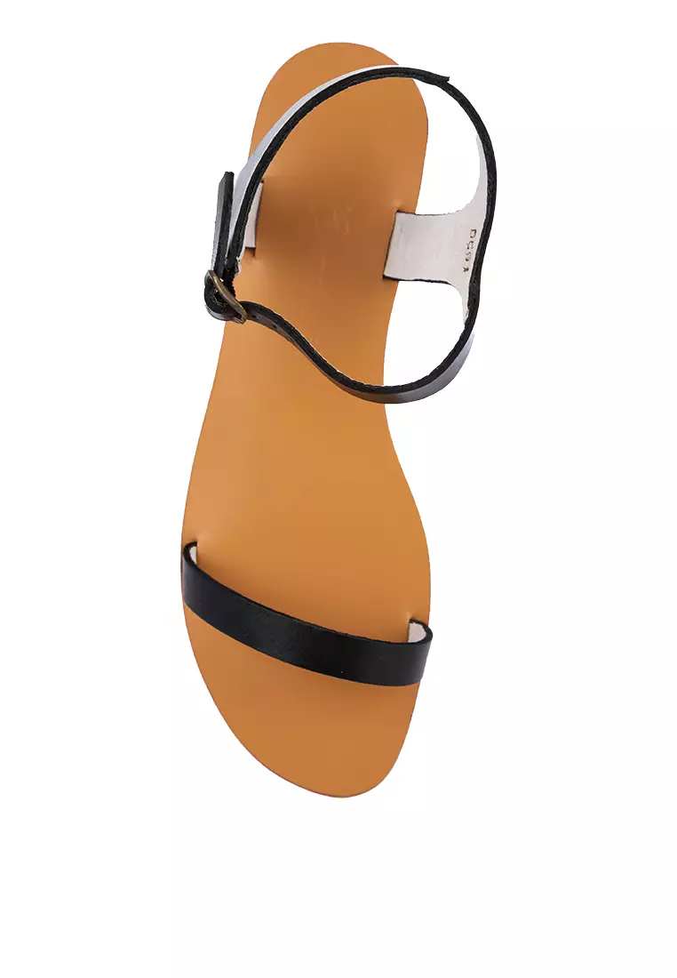 Flat Leather Sandals