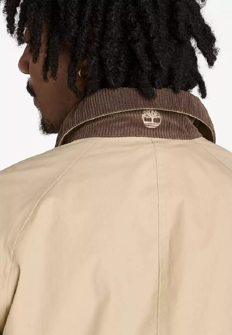 男款棉質防水穀倉外套