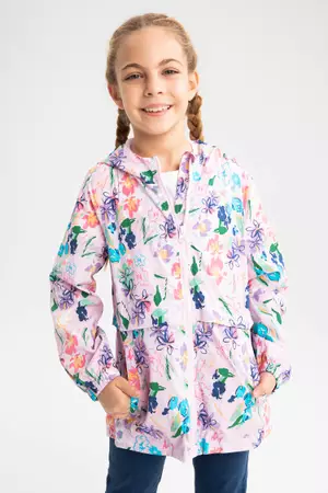 Girls rain sale coat asda