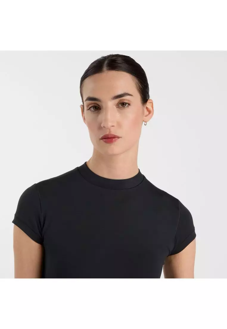 (取寄) ニューバランス レディース Nb ハーモニー フィッティド T-シャツ New Balance women Nb Harmony Fitted T-shirt Pink Taffy 取寄) ニューバランス レディース Nb ハーモニー フィッティド T