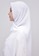 Vervessa white Vervessa's Bella Instan Square Hijab Scarf Syari Segi Empat White C3731AAEDBFC0DGS_3