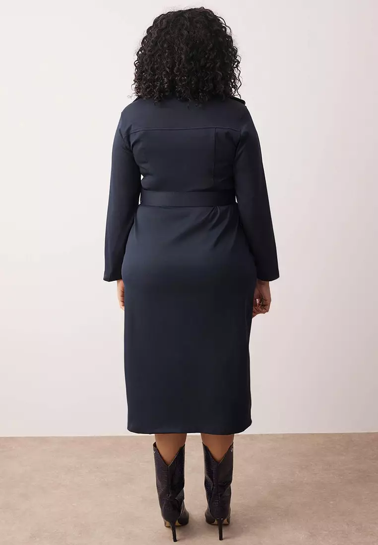 Belted Midi Dress