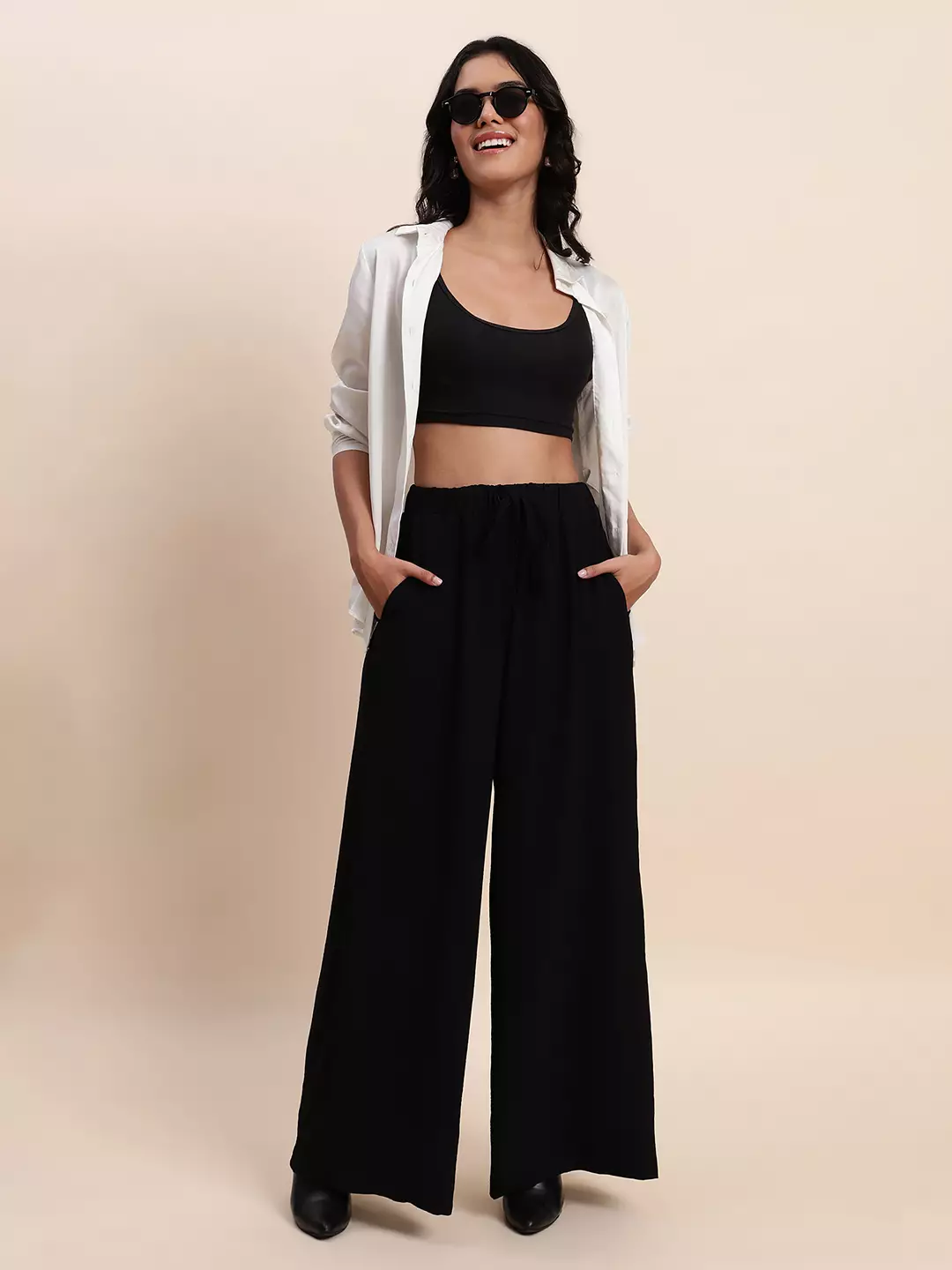 Chanira Joanna Flare Pant-Black