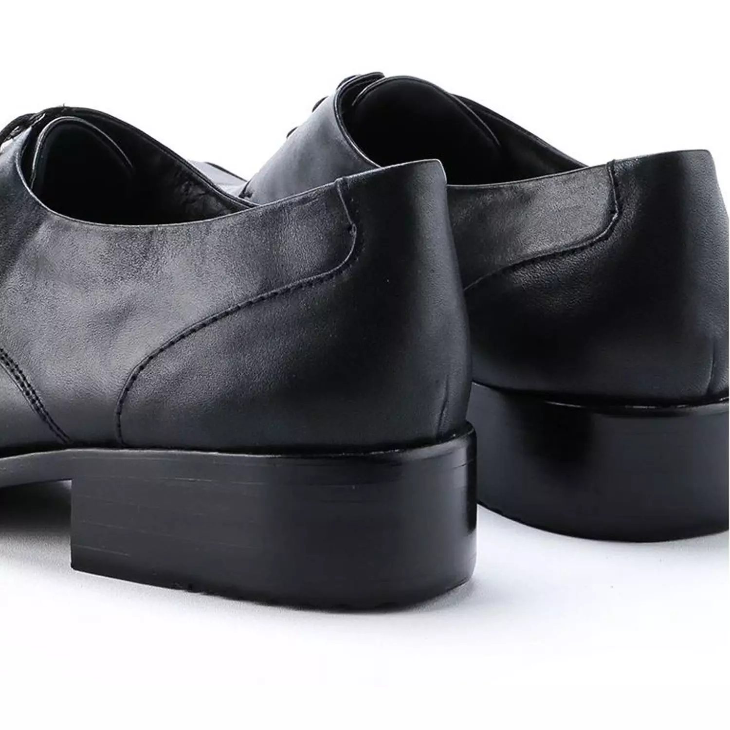 Simone Sepatu Lace Up Pantofel Formal Kantor Pria Kulit Asli