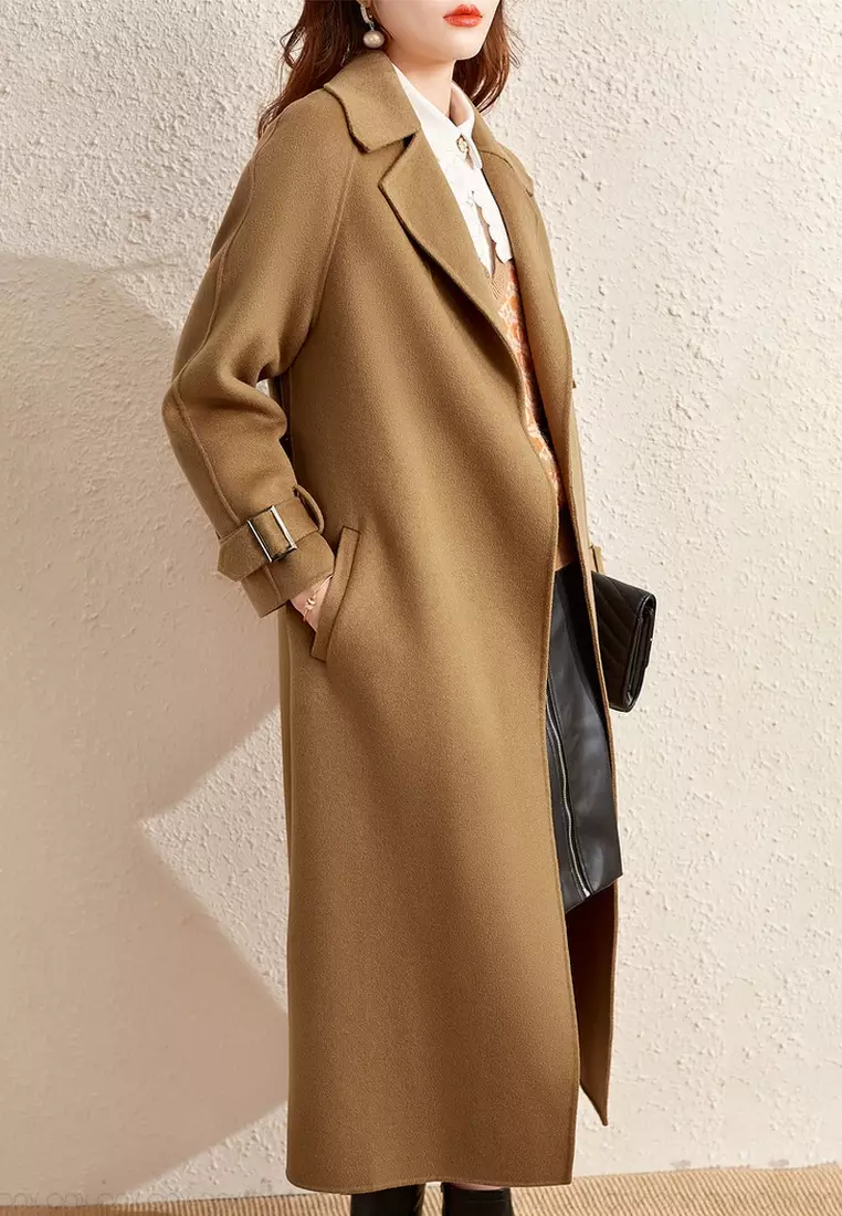 Elegant shop wool coat