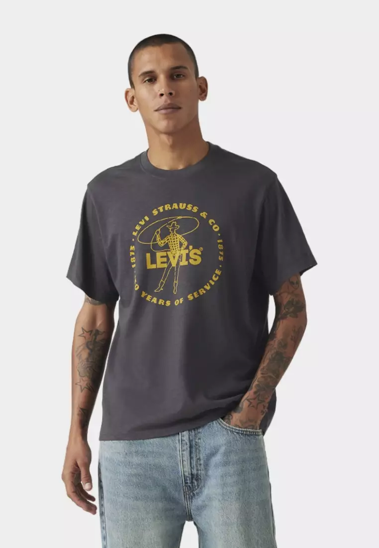 Men's Relaxed Fit Short Sleeve Graphic T-Shirt 16143-1819