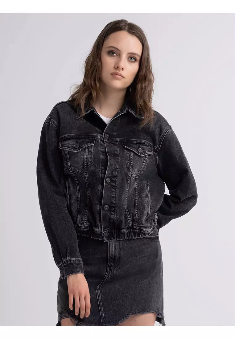 Replay denim sales jacket womens