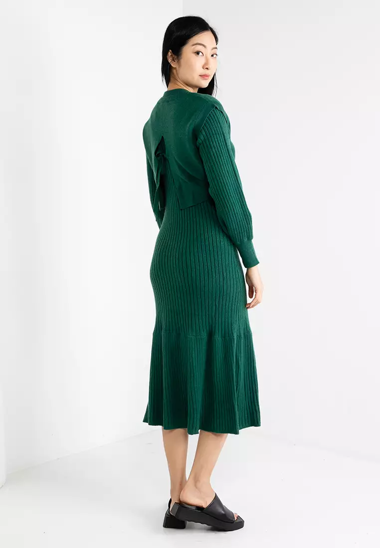 Buy Heather Knit dress 2026 Online | ZALORA