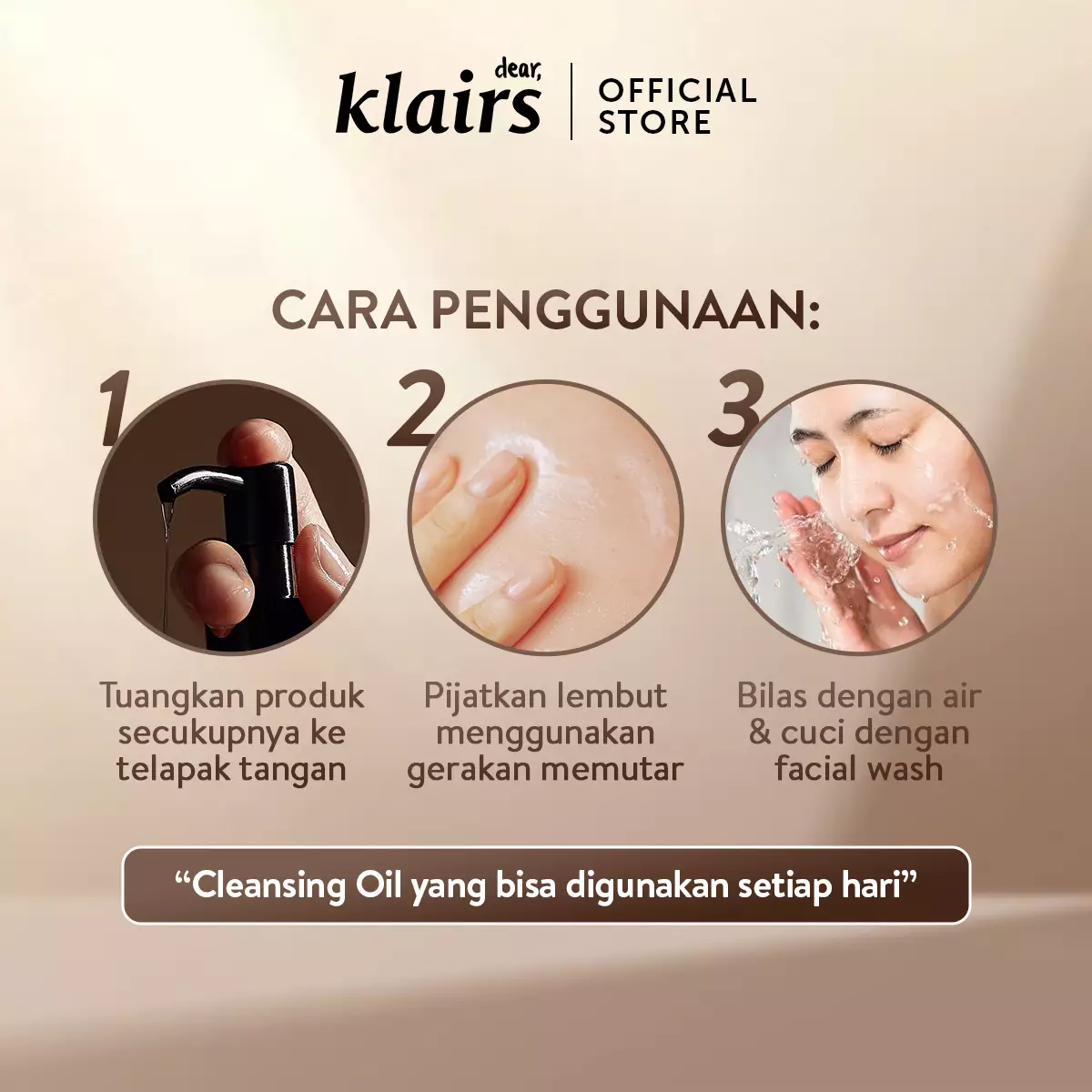 Dear Klairs Gentle Black Fresh Cleansing Oil 30ml