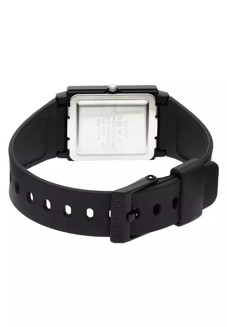 Casio - Jam Tangan Wanita - Black - Resin Strap - MQ-38-1ADF