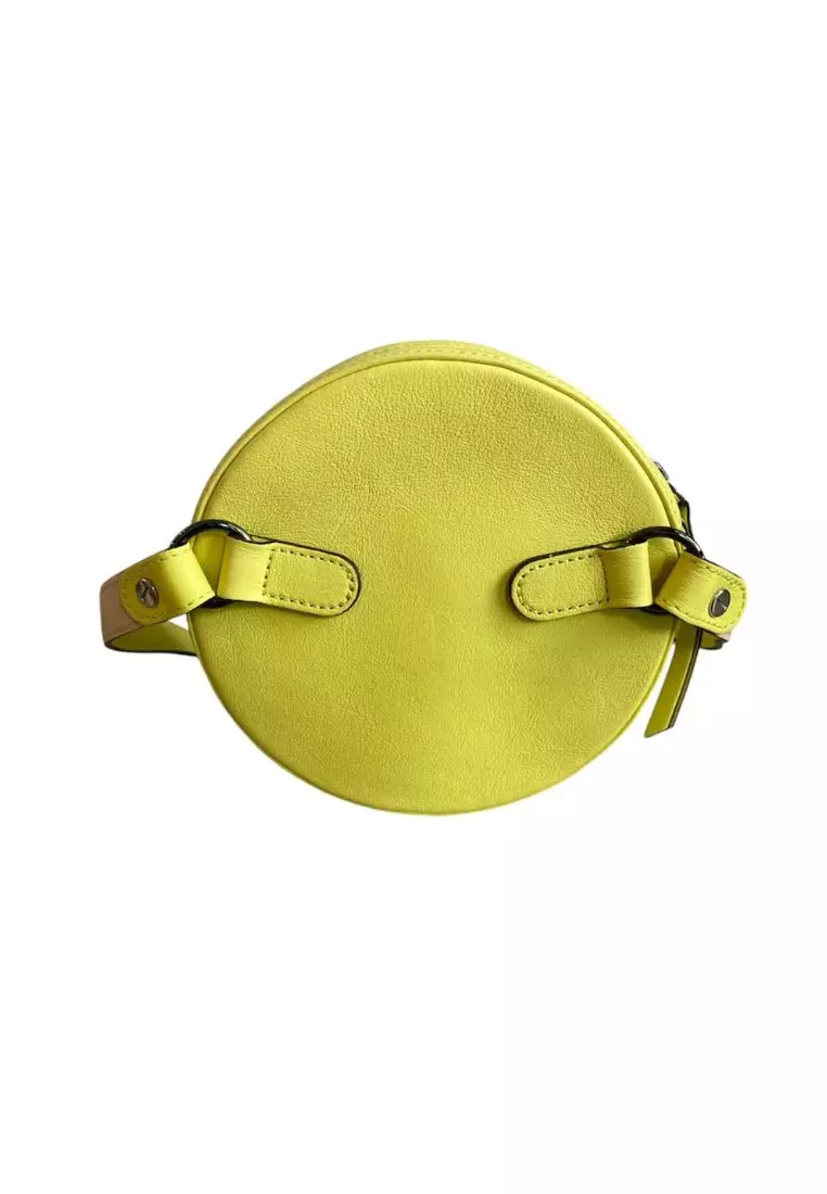 Longchamp Belt Bag Round Yellow