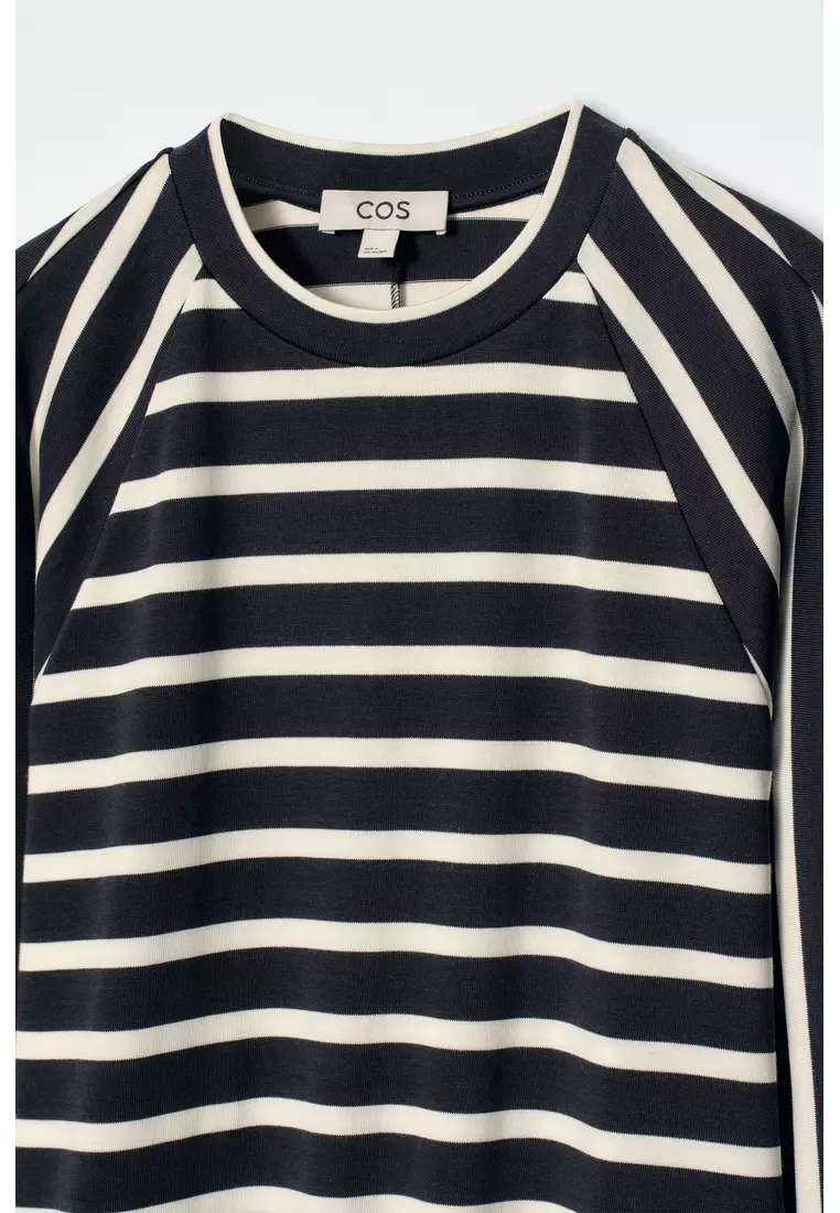 JERSEY MIDI COLUMN DRESS