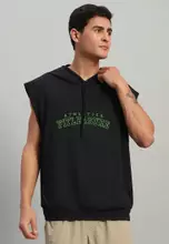 Buy Fitleasure Men's Athletics Sleeveless Oversized Hoodie 2026