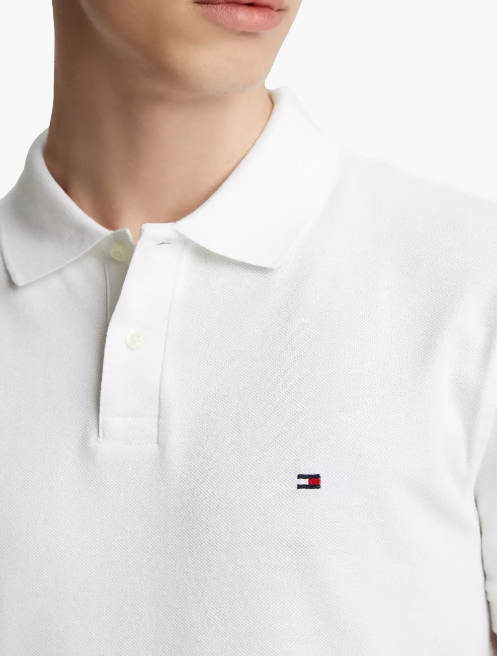 TOMMY HILFIGER - 1985 REGULAR POLO SHIRT - WHITE - WHITE