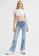H&M blue Flare Low Jeans D8F9DAAD22C490GS_4
