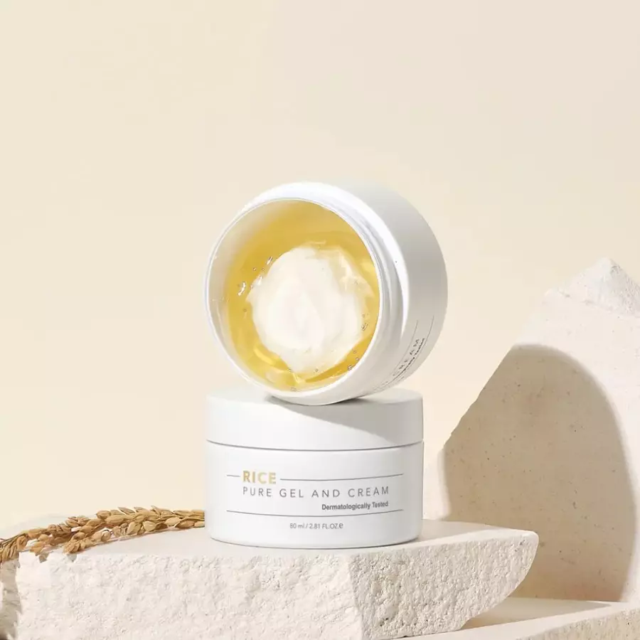 Thank You Farmer Rice Pure Gel and Cream 80 ml