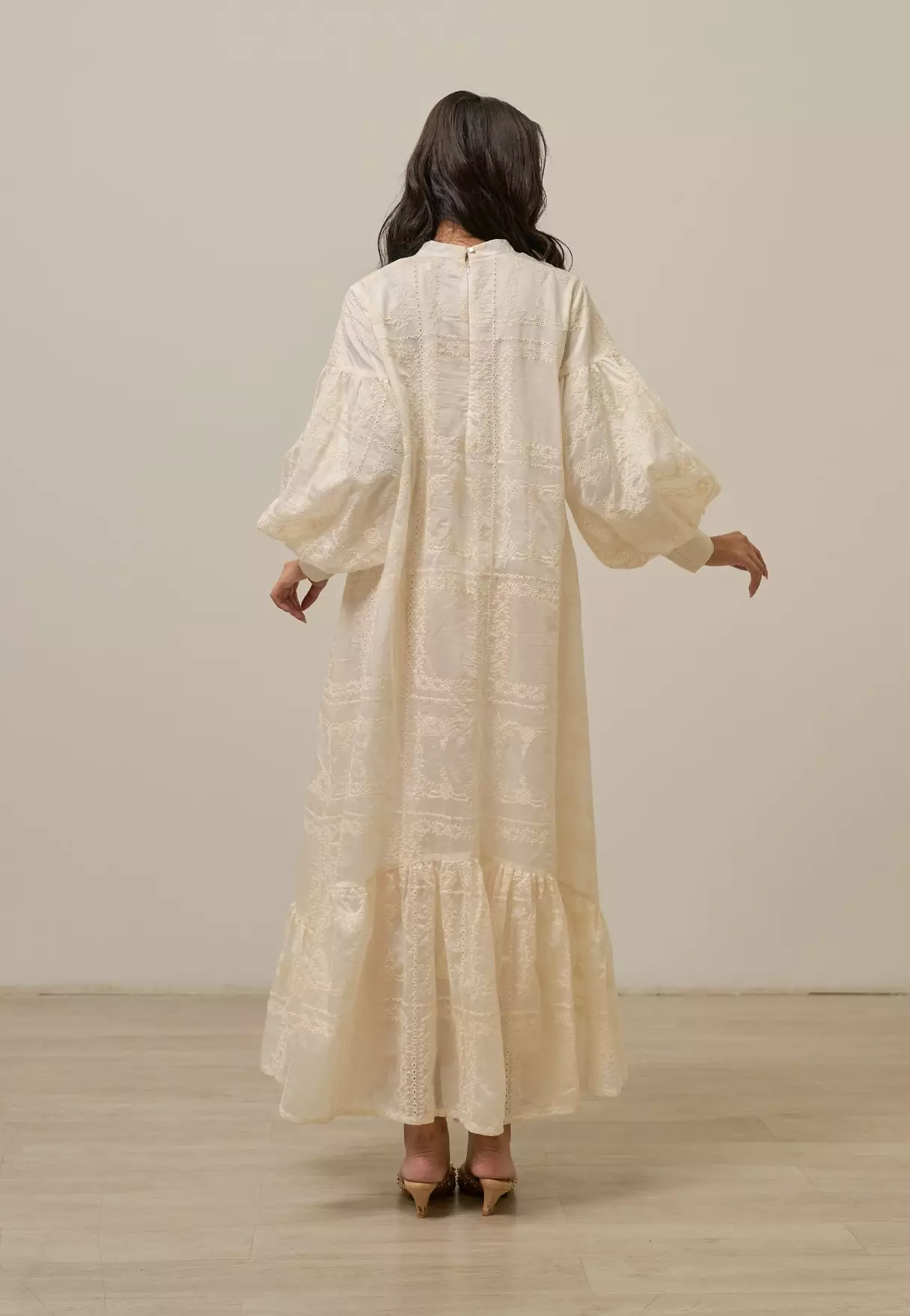 Ghaniya Dress - Ivory