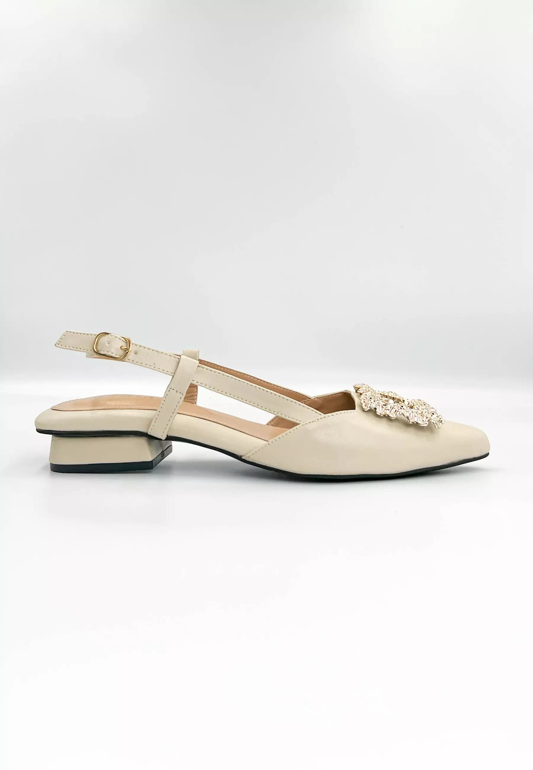 PATRIS Amelia Mules Wanita Heels / Hak 2 Cm