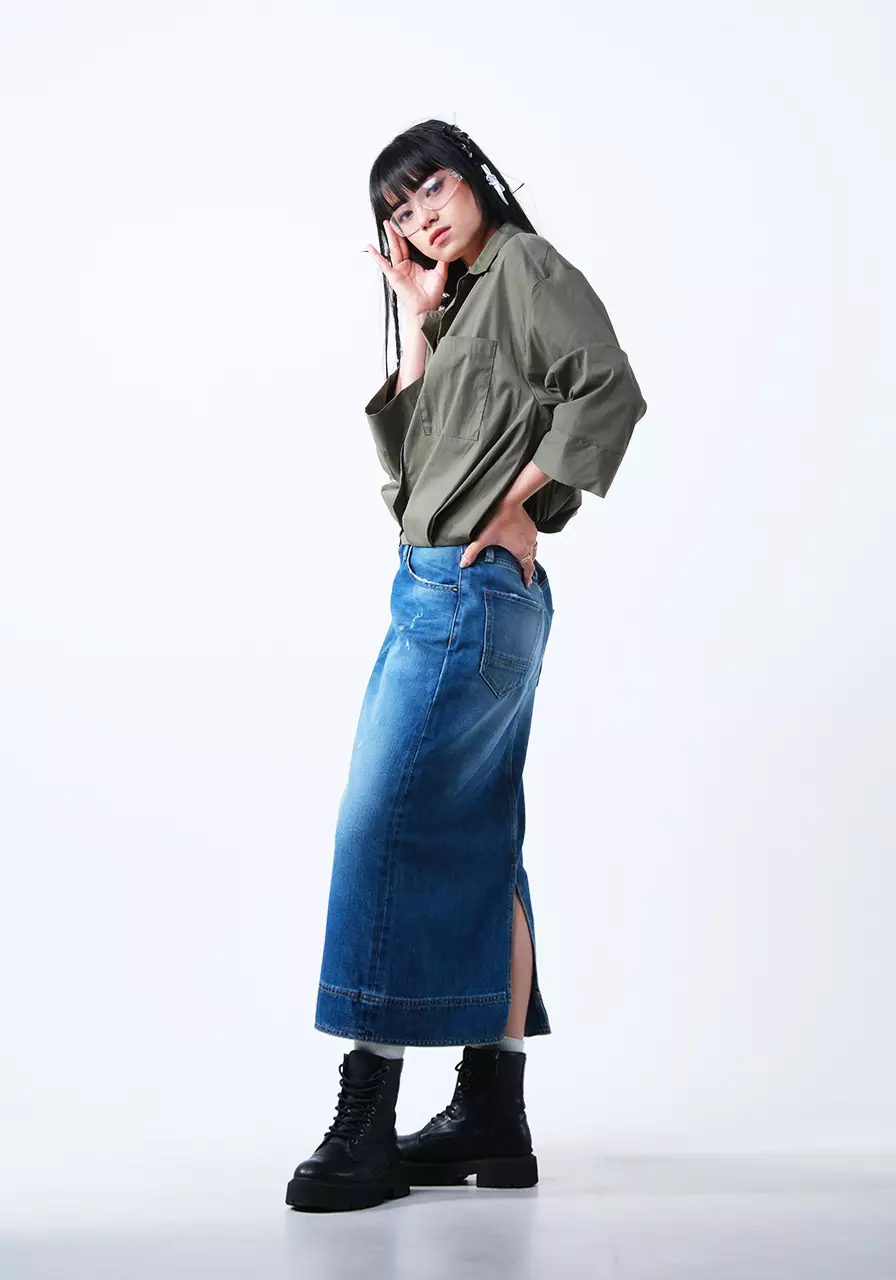 Oversize Kemeja Wanita Mia Olive