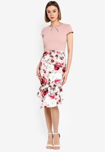 Jual Paper Dolls Blush 2 In1 Dress Original Zalora Indonesia