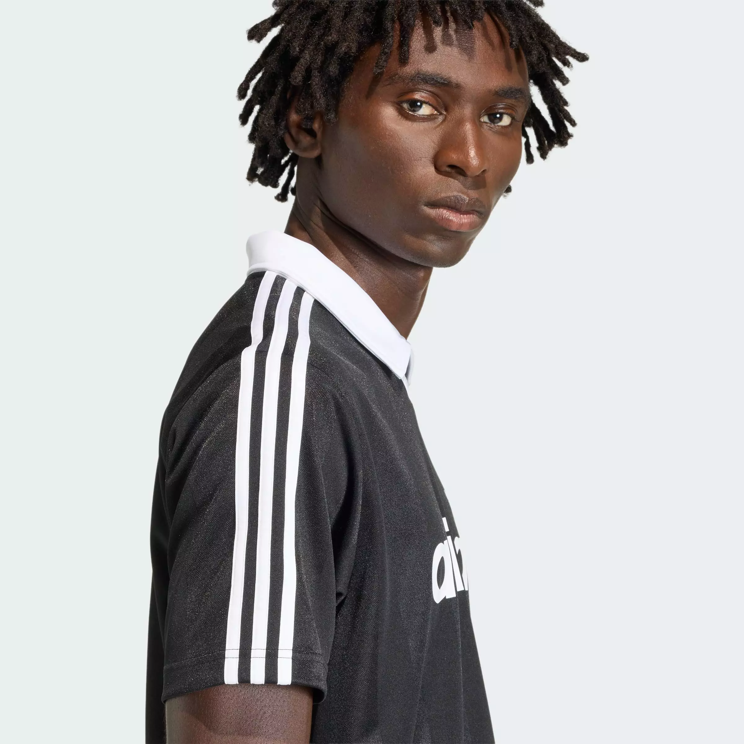 Lifestyle ARCHIVE COLLAR ENGINEERED JERSEY Men Black KE3584