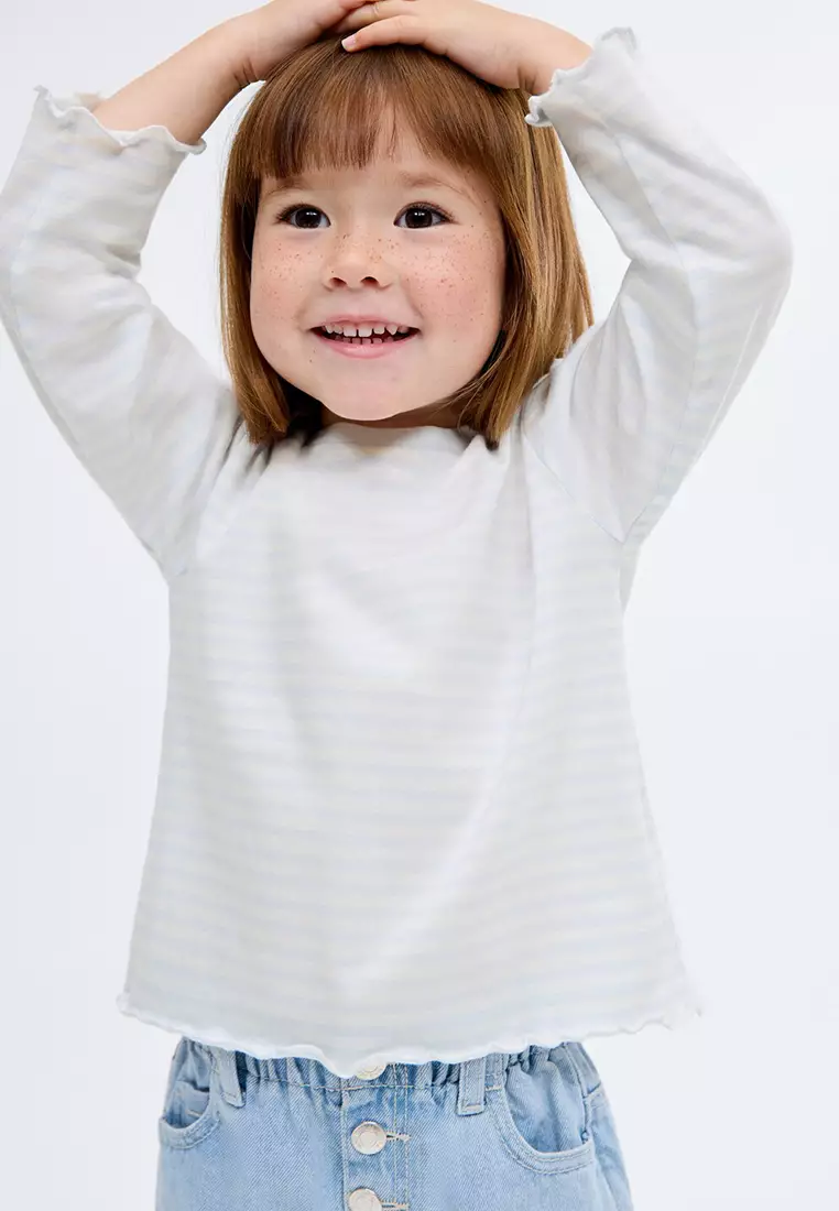 Striped Cotton T-Shirt