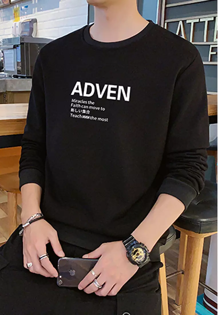 Printed Long Sleeves Tee