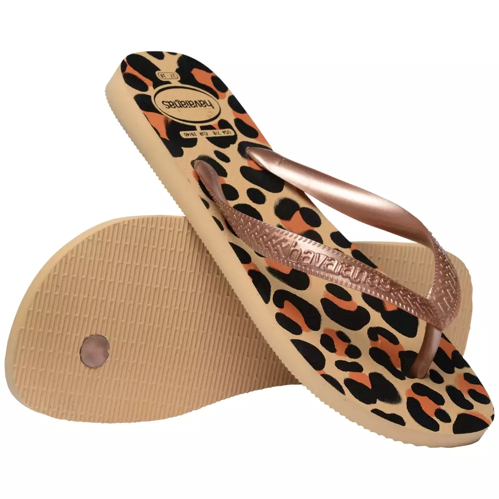 [ONLINE EXCLUSIVE] Havaianas 0570 Top Animals Golden - Sandal Wanita