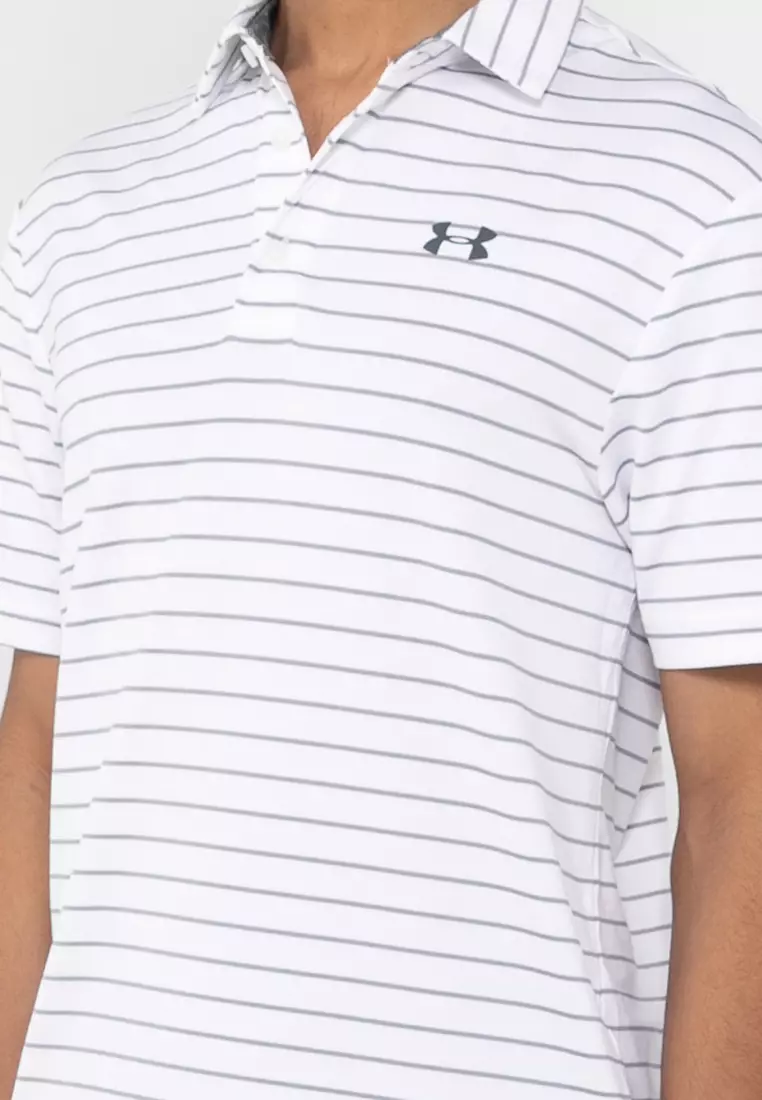 Men's Playoff Core Stripe Polo Shirt