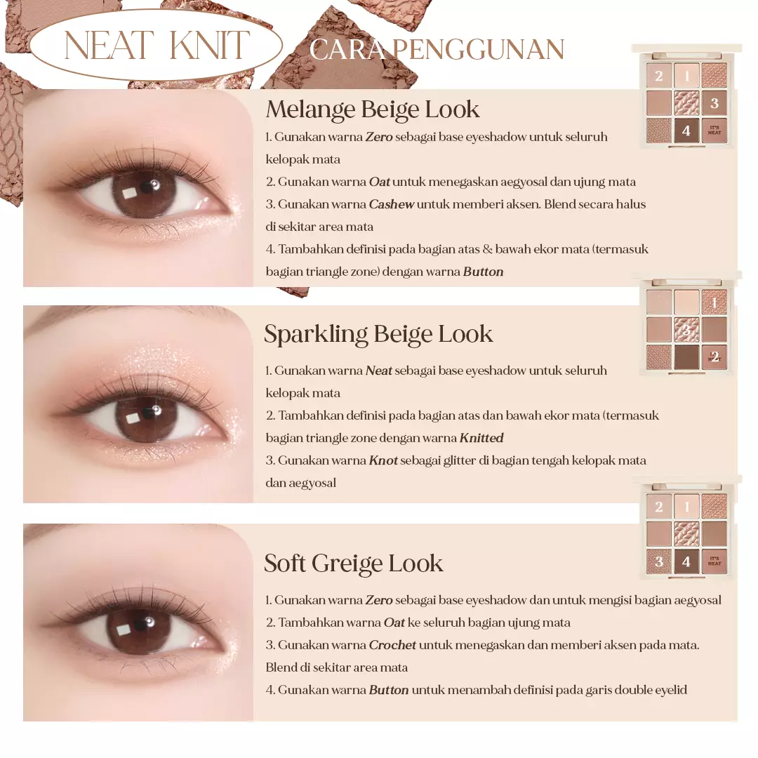 Holika Holika My Fave Mood Eye Palette (It's Neat Collection) | 05 Neat Knit