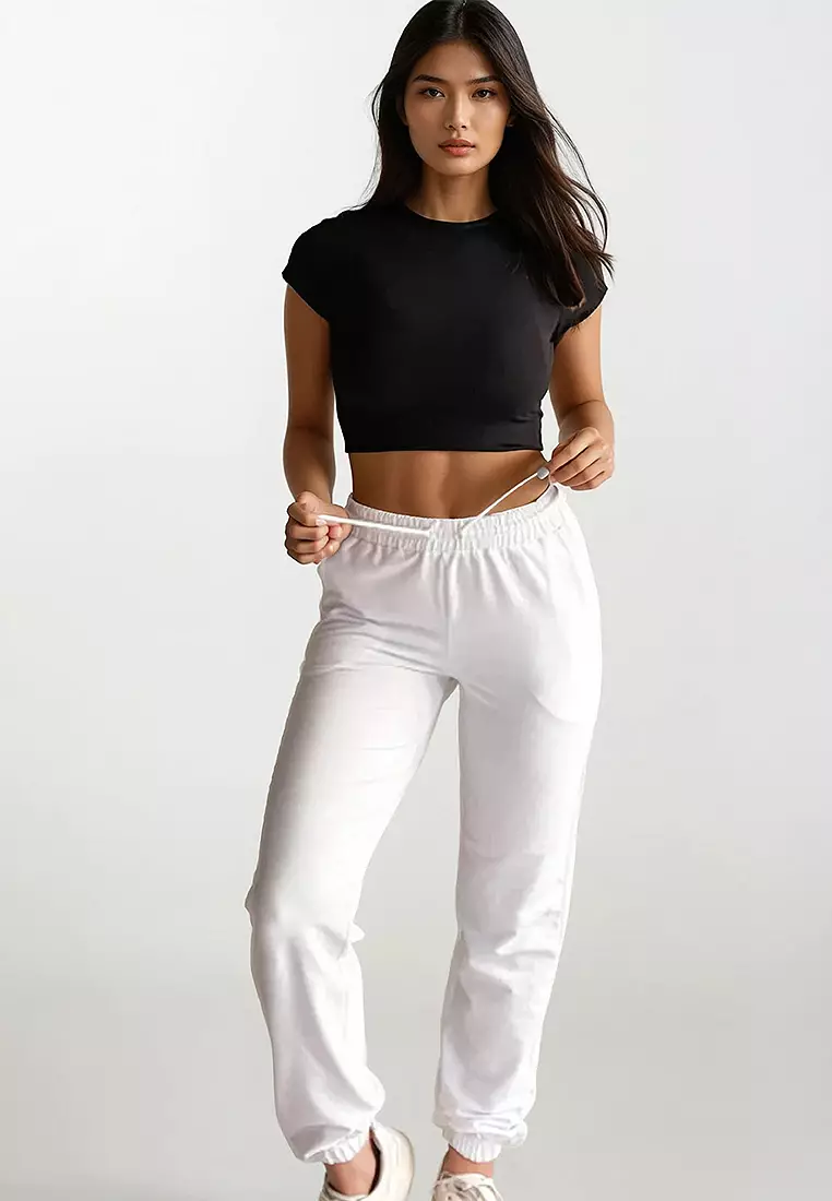 Elastic Sweatpants